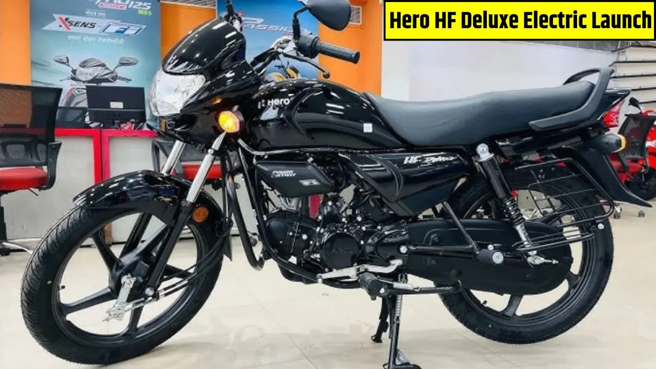 Hero HF Deluxe EV Launch