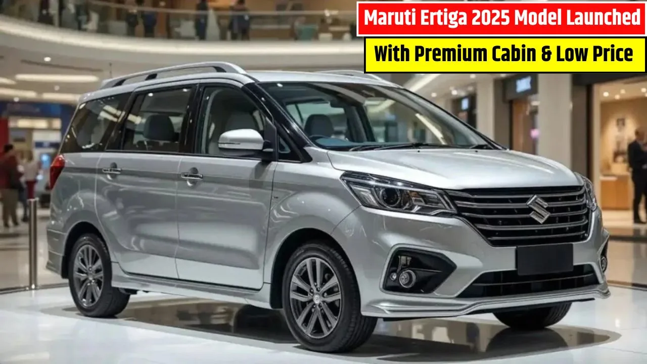 New Ertiga 2025 Launched
