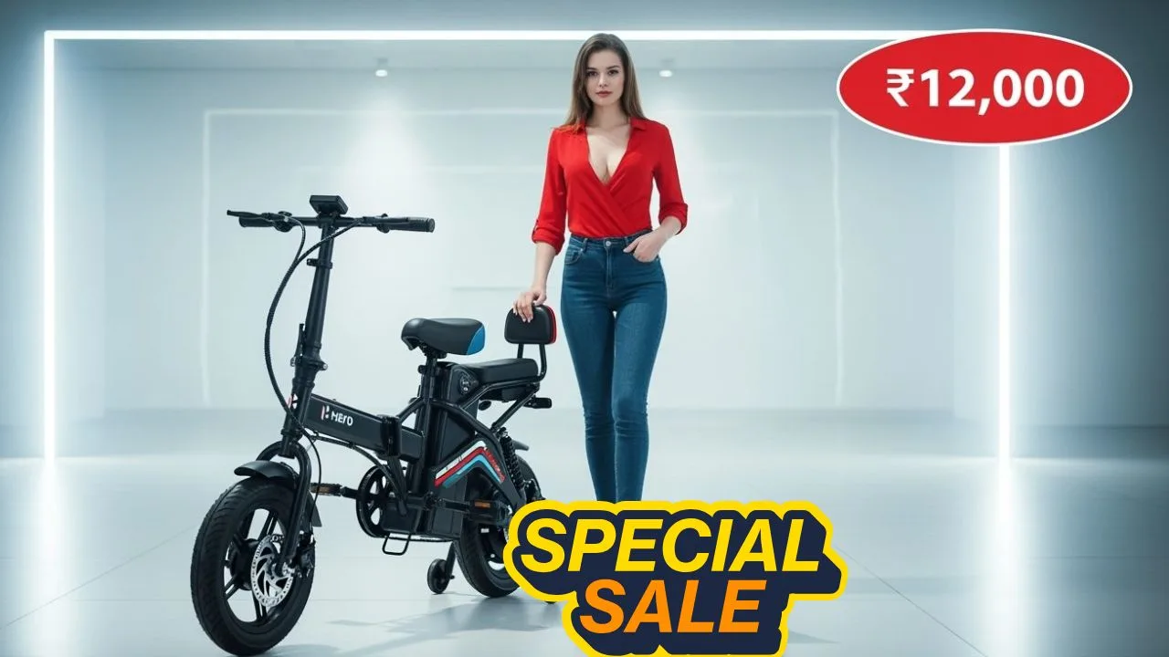 Hero Foldable Electric Cycle 2025