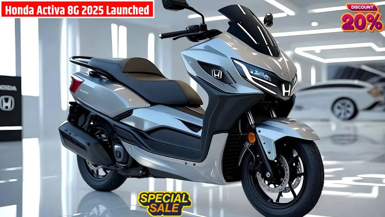 Honda Activa 8G 2025 Launched
