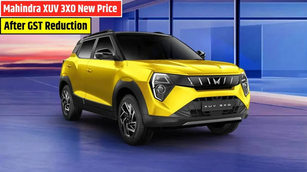 Mahindra XUV 3XO New Price After GST Reduction