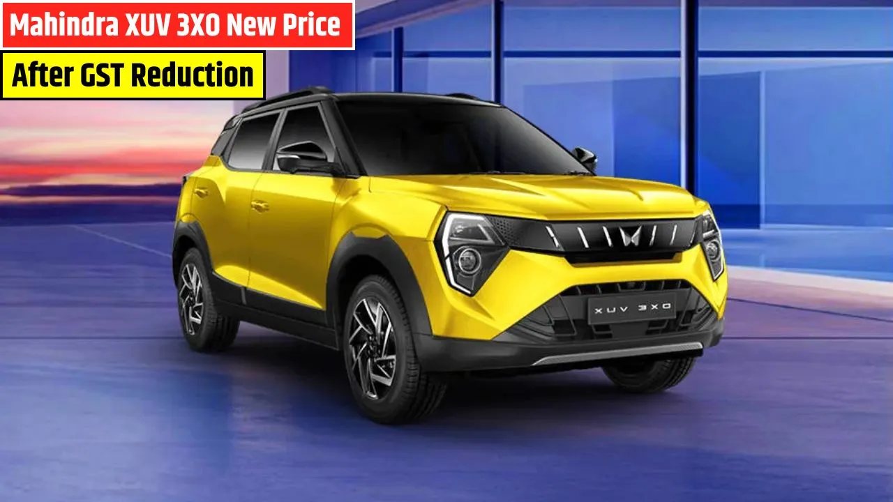 Mahindra XUV 3XO New Price After GST Reduction