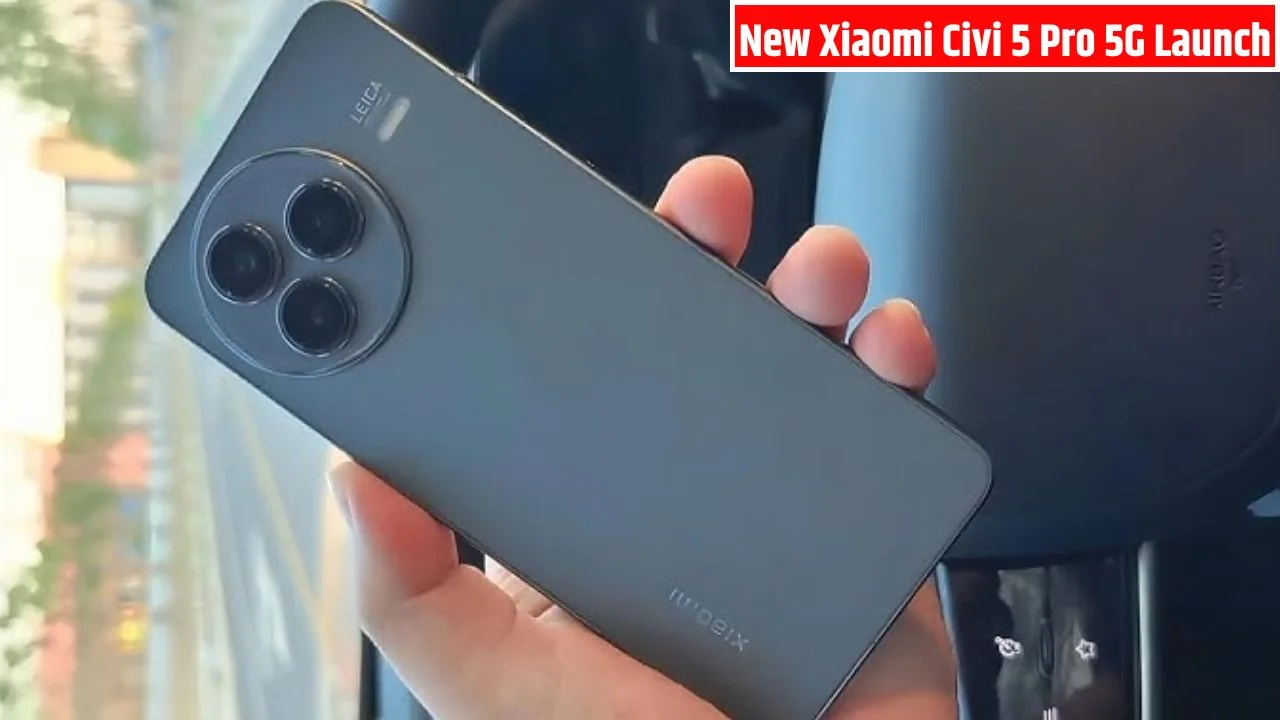 Xiaomi Civi 5 Pro 5G Launch